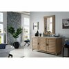 James Martin Vanities Portland 60in Single Vanity Whitewashed Walnut w/ 3 CM Arctic Fall Solid Surface Top 620-V60S-WW-3AF